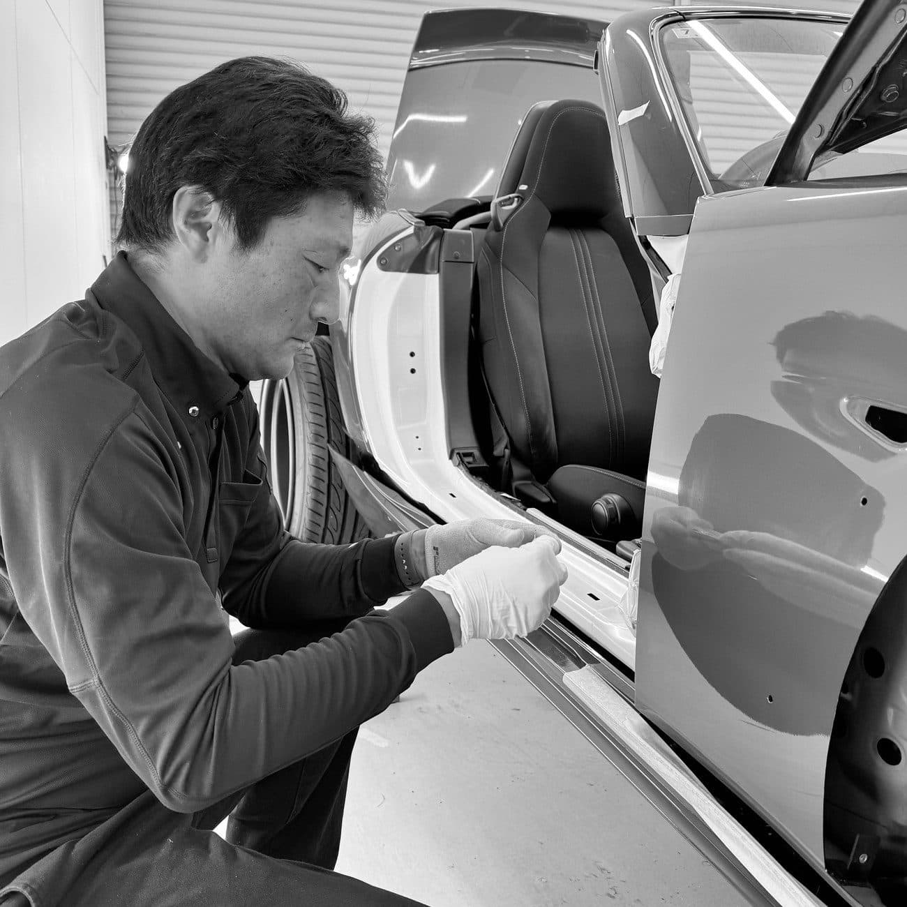 施工する鈴木智也 代表取締役|福井市 アニマートカーメンテナンス