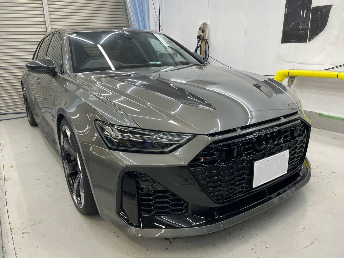 アウディ RS6 GT|コーティング・PPF・研磨|施工後|福井市 アニマートカーメンテナンス