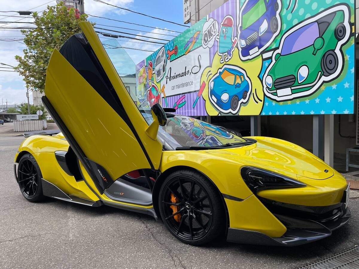 マクラーレン 600LT|コーティング・研磨・インテリア|福井市 アニマートカーメンテナンス
